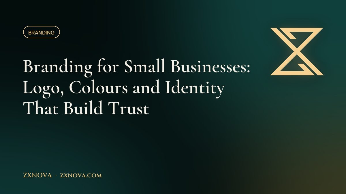 Branding for Small Businesses: Logo, Colours and Identity That Build Trust