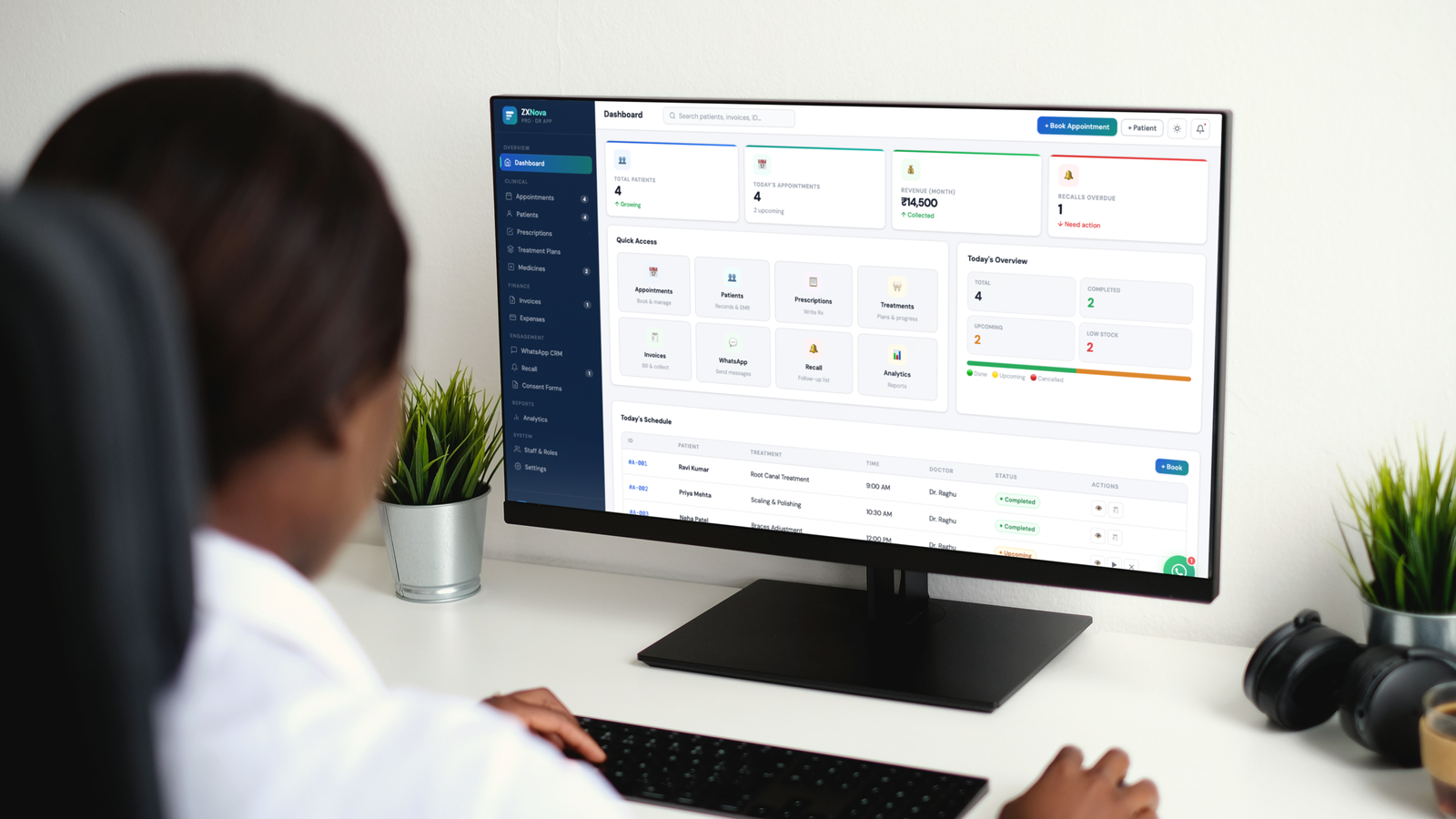 Portal Main Dashboard